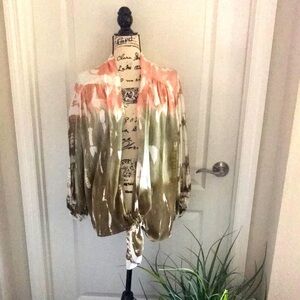 Young Fabulous & Broke Tie-Front Cardigan